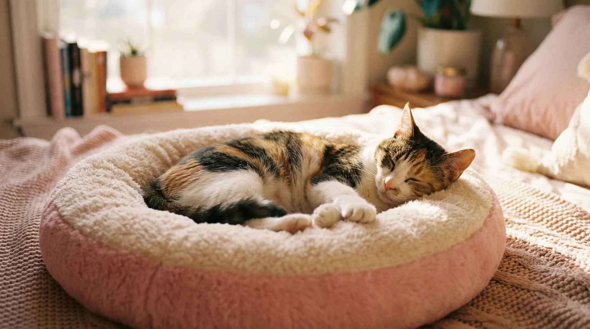 三花猫安静入睡 - 鉴黄师